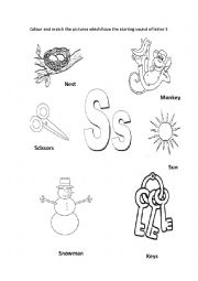 English Worksheet: Identify the sound
