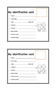 identification card