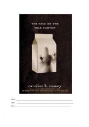 English Worksheet: RC: face on the milk carton