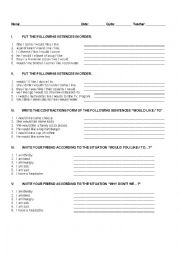 English Worksheet: wOULD YOU LIKE 