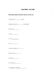 English Worksheet: imperatives song activity (with PPT)
