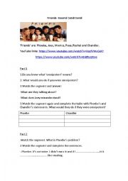 English Worksheet: Friends-Second conditional