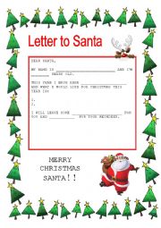 letter to santa