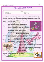 English Worksheet: The vain little mouse - Playscript for fun drama lessons!