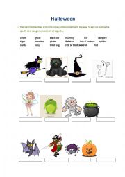 English Worksheet: halloween