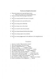 English Worksheet: Completion