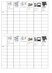 English Worksheet: Was were questionnaire