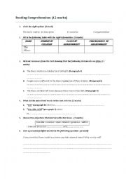 English Worksheet: philanthropy