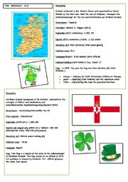English Worksheet: The Emerald Isle
