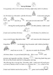 English Worksheet: Merry Christmas