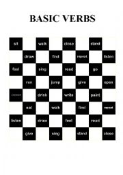 Checkers - basic verbs