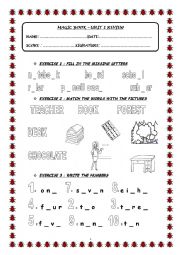 English Worksheet: Young learners practice