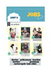 English Worksheet: jobs