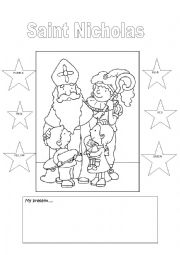 English Worksheet: St.Nicholas 