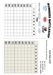 NUMBERS BATTLESHIP