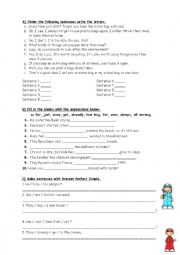 English Worksheet: grammar