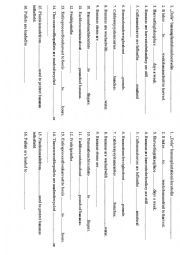 English Worksheet: Banana harvesting