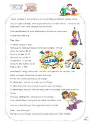 English Worksheet: Full semester test n