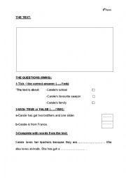 English Worksheet: 6TH FORM EXAM (TUNISIAN PROGRAM)