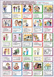 English Worksheet: Generation gap