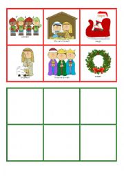 English Worksheet: Christmas Bingo - part 2