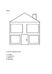 House Drawing Activity