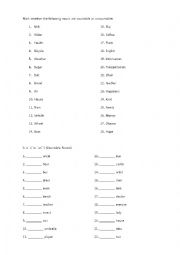 English Worksheet: Countable and Noncountable Nouns 