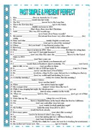 past simple & present perfect tense