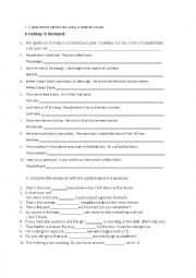 English Worksheet: Relative clauses