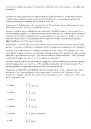 English Worksheet: Everest