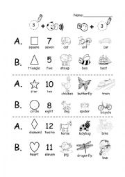 English Worksheet: Elementary_Pair Activity_Vocabulary Review and Communication Practice