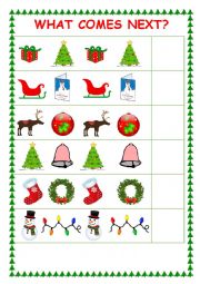 English Worksheet: Christmas Pack - Part 2