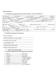English Worksheet: Comparatives