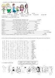 ADJECTIVES - COMPARATIVE AND SUPERLATIVE