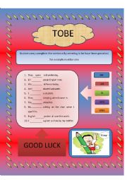 English Worksheet: To Be