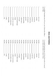 English Worksheet: Likes and Dislikes