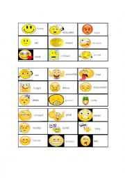 English Worksheet: Feelings Bingo