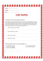 Test Paper