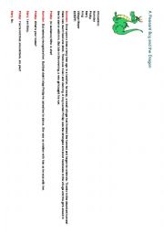 English Worksheet: guion