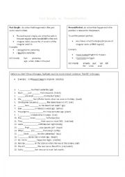 English Worksheet: Past Simple  vs  Present Perfect