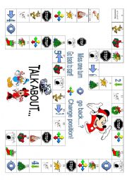 Christmas boardgame