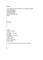 English Worksheet: to be vs have got