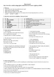 English Worksheet: Never Too Old BBC 6 Minute English