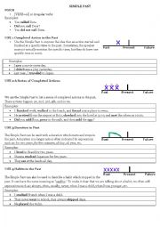 English Worksheet: Simple past