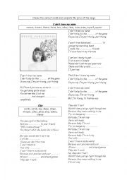 English Worksheet: SONGS - ANTI-BULLYING