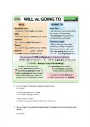 English Worksheet: Future tense