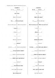 Conversation practice for beginner learners