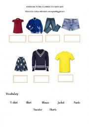 Clothes Vocabulary