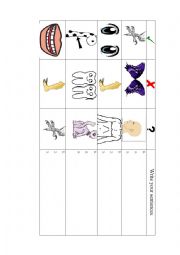 English Worksheet: Have got / Has got 