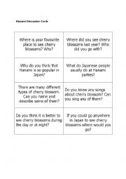 Japan 1 hamami esl discussion cards